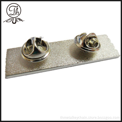 Custom embossed logo metal nameplates